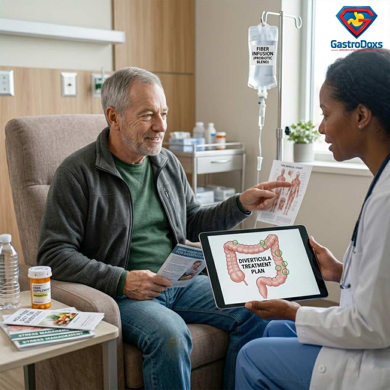 Diverticulum treatment consultation
