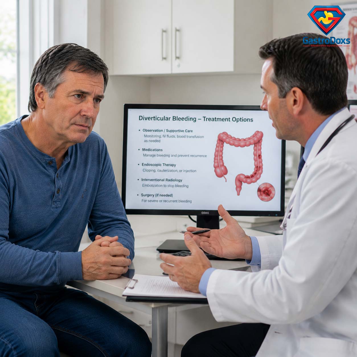 Diverticular Bleeding treatment consultation