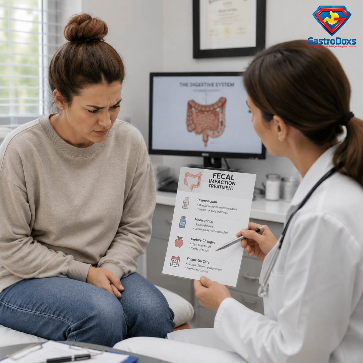 Fecal Impaction appointment at GastroDoxs