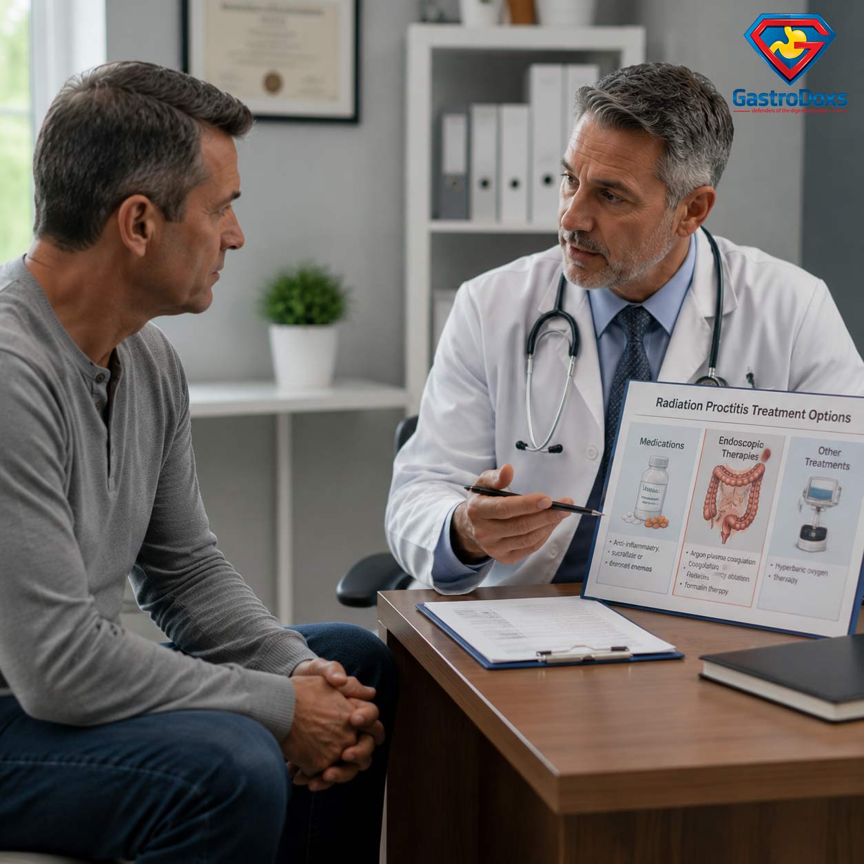 Radiation Proctitis treatment appointment at GastroDoxs