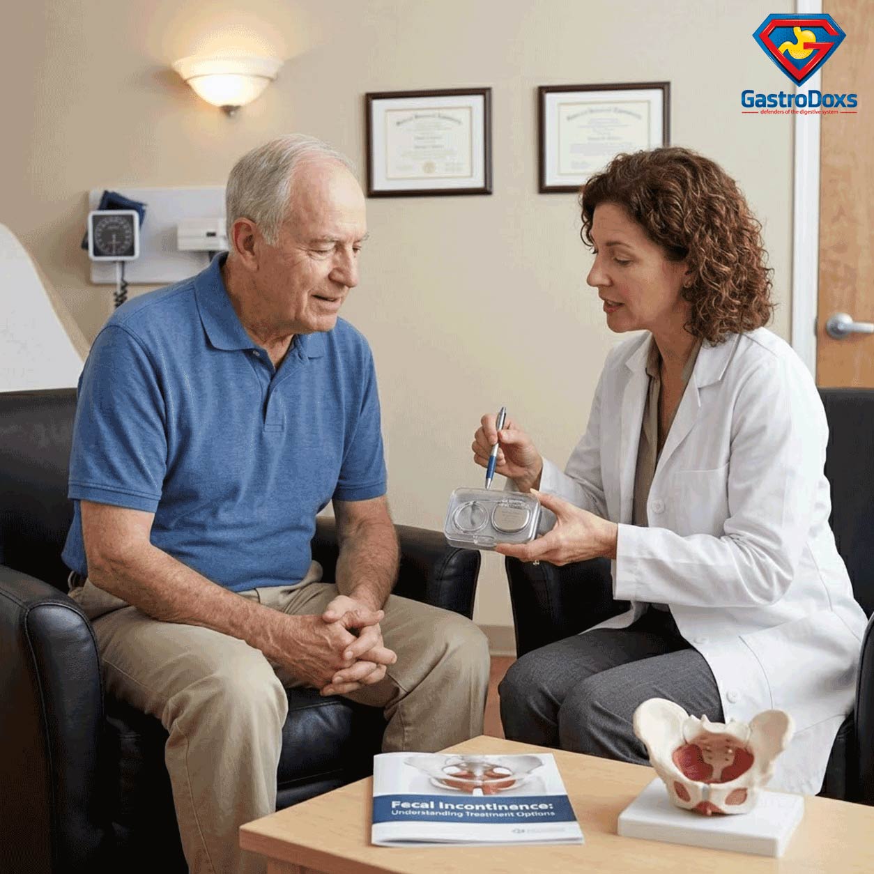 Fecal Incontinence treatment appointment at GastroDoxs