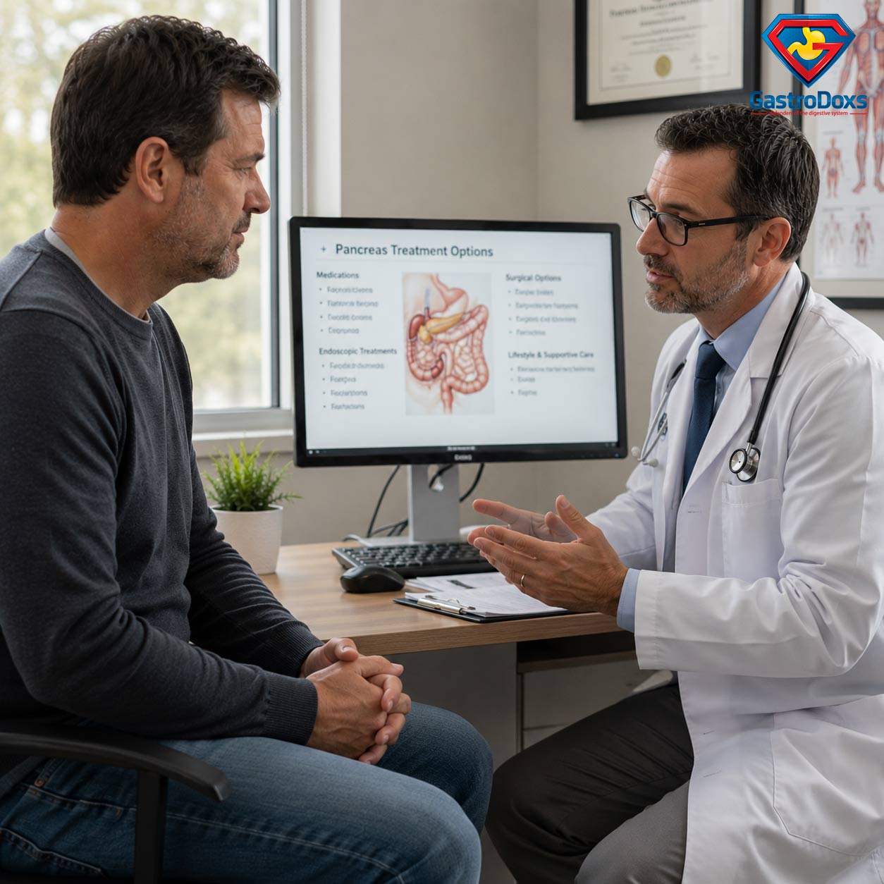 Back Pain Radiating From the Pancreas treatment and specialist evaluation