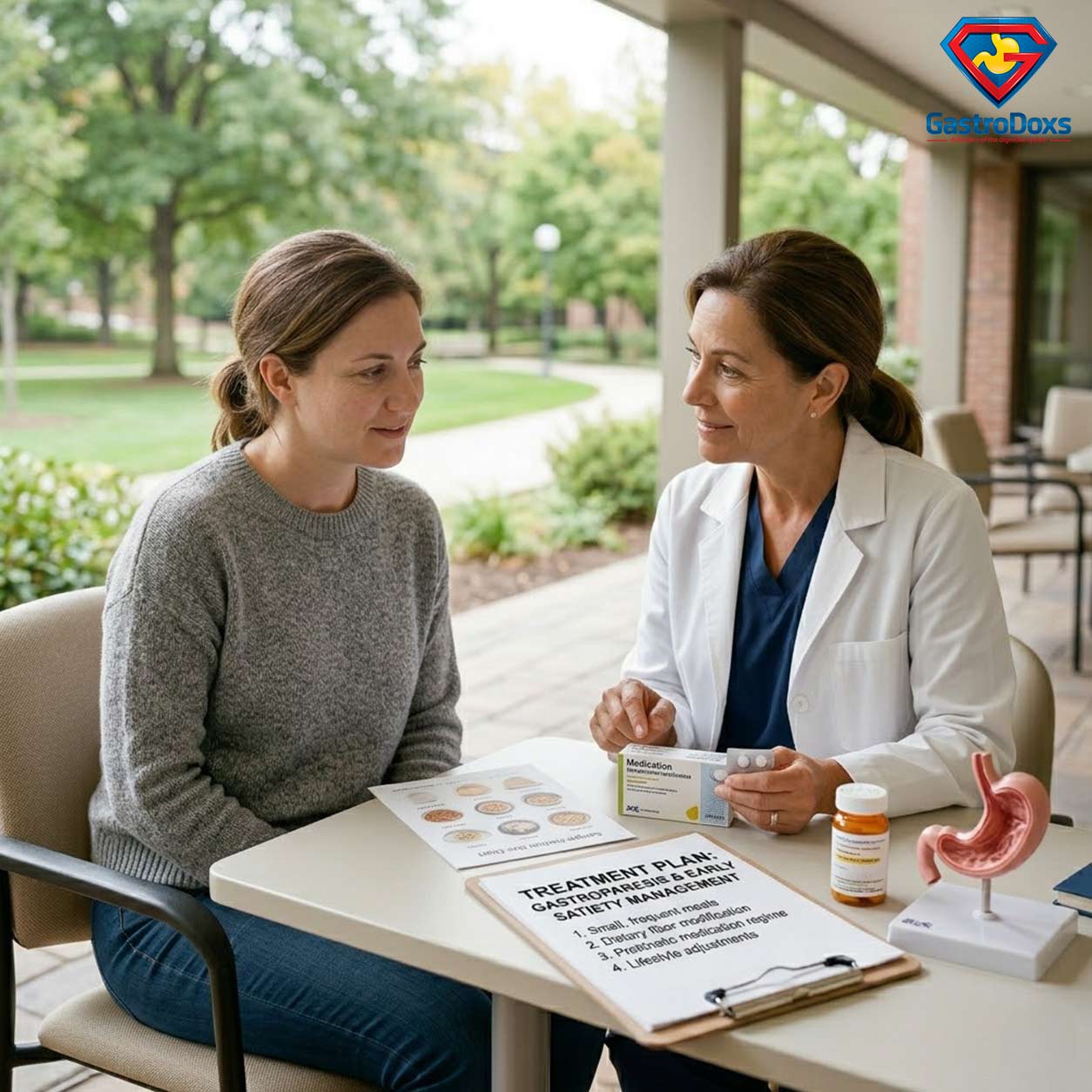 Early Satiety treatment consultation with a gastroenterology specialist