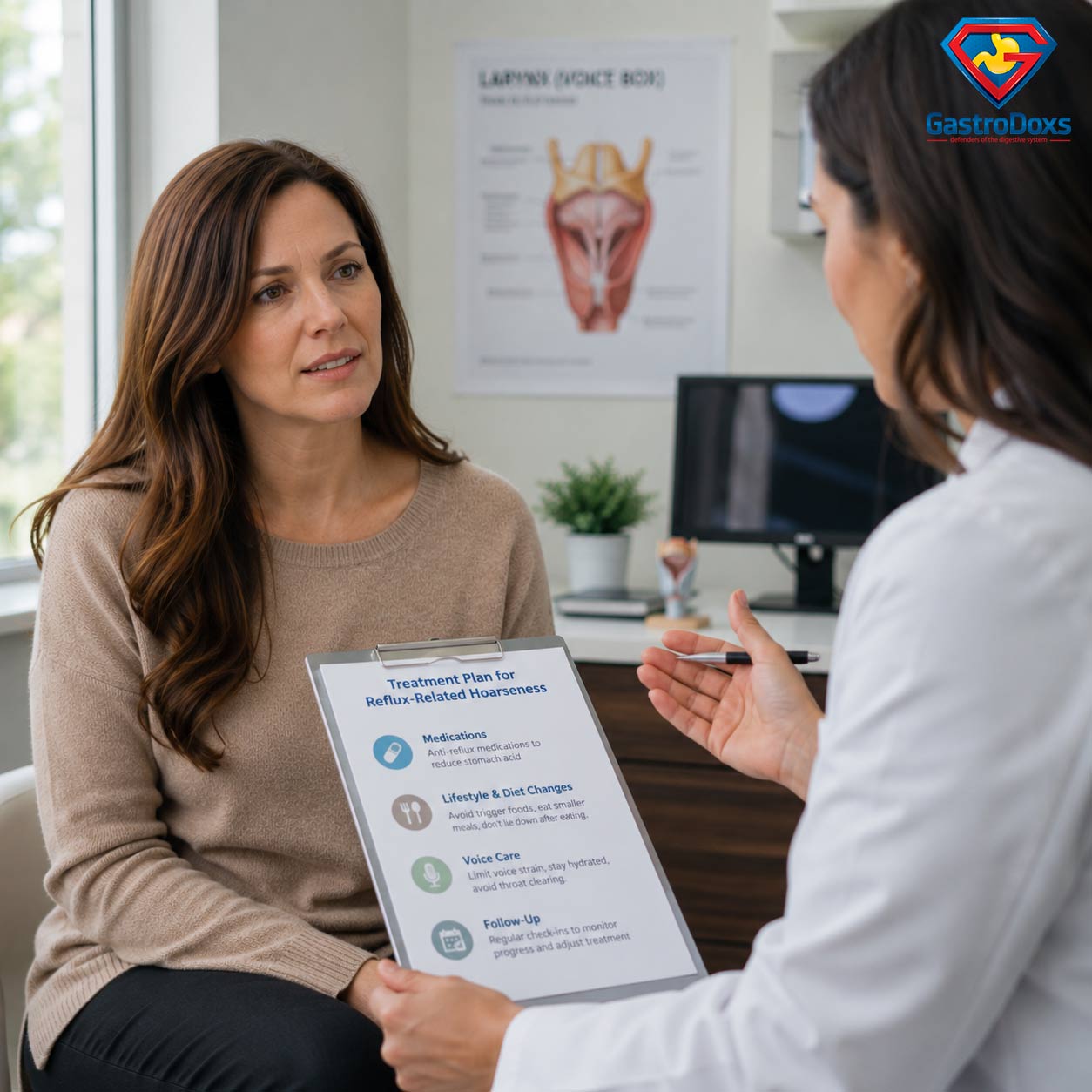 Reflux-Related Hoarseness treatment consultation