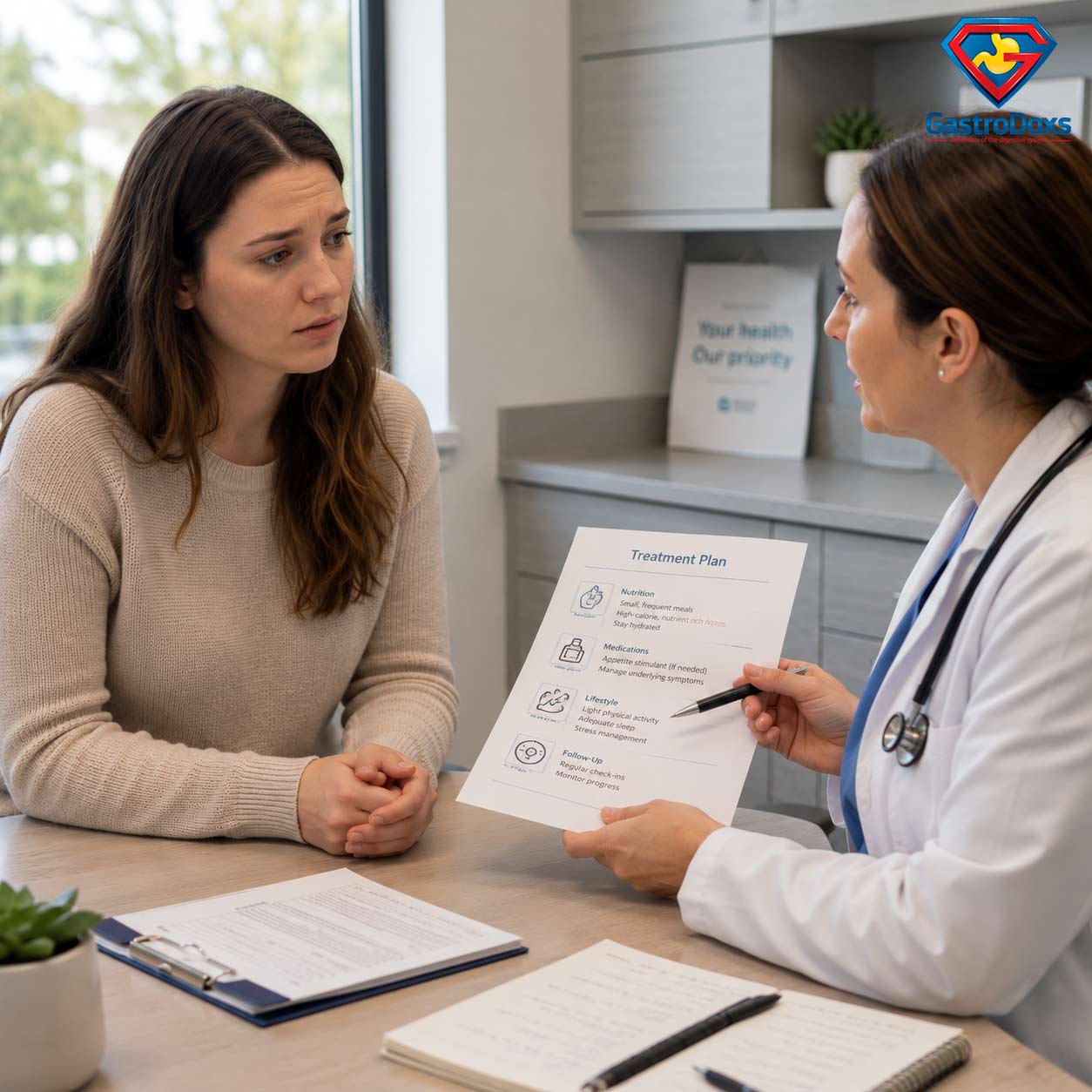 Loss of Appetite treatment consultation with a gastroenterology specialist
