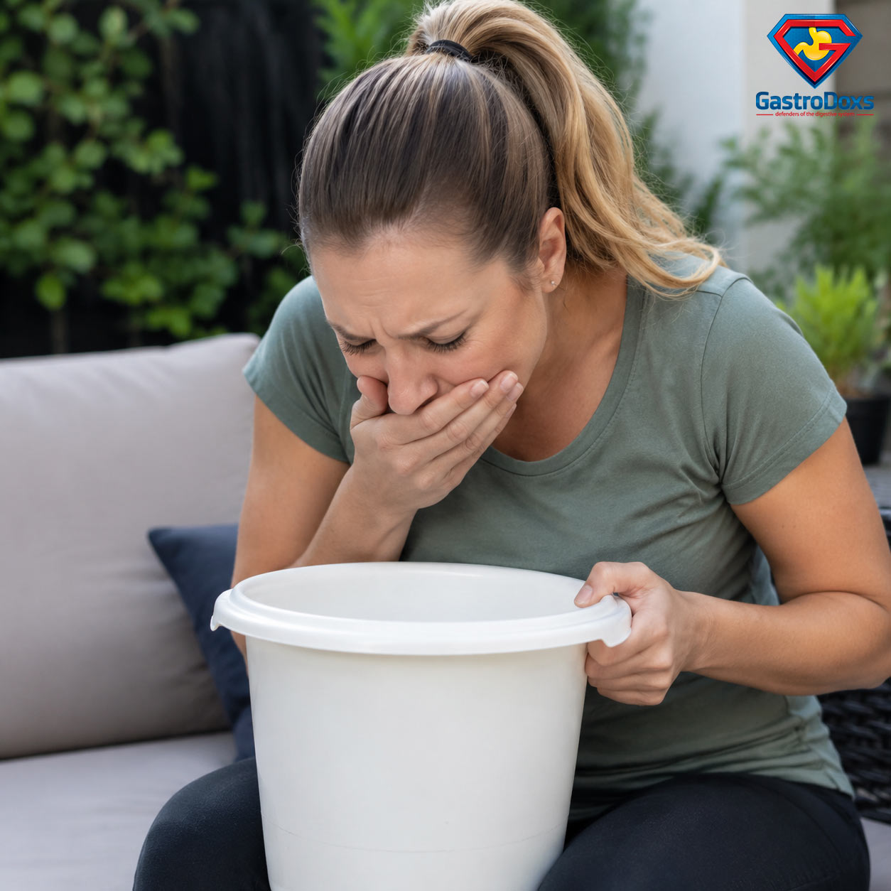 Nausea with Vomiting symptom education and digestive health guidance