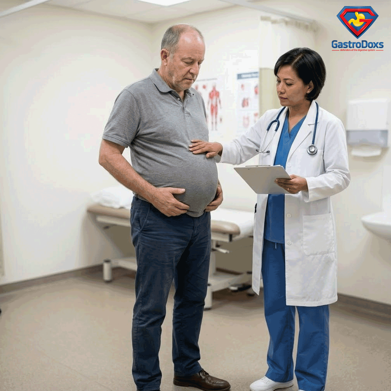 Abdominal Distension Diagnosis digestive symptom care at GastroDoxs