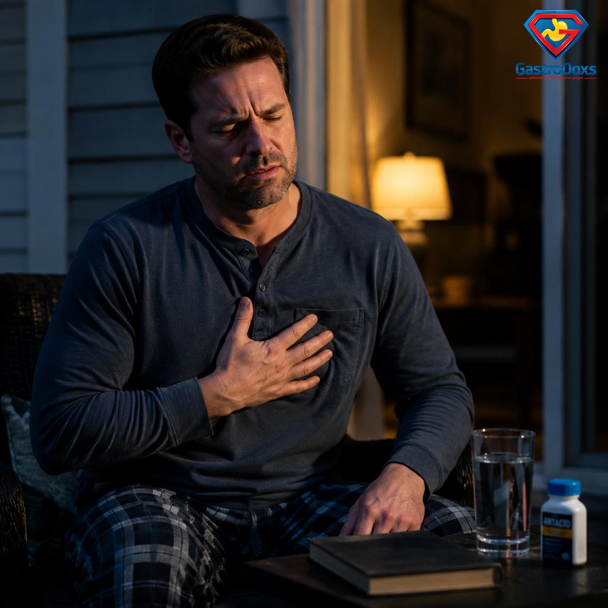 Heartburn at Night symptom education and digestive health guidance