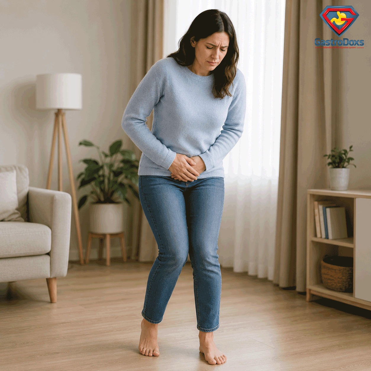Patient experiencing pelvic pain seeking medical evaluation