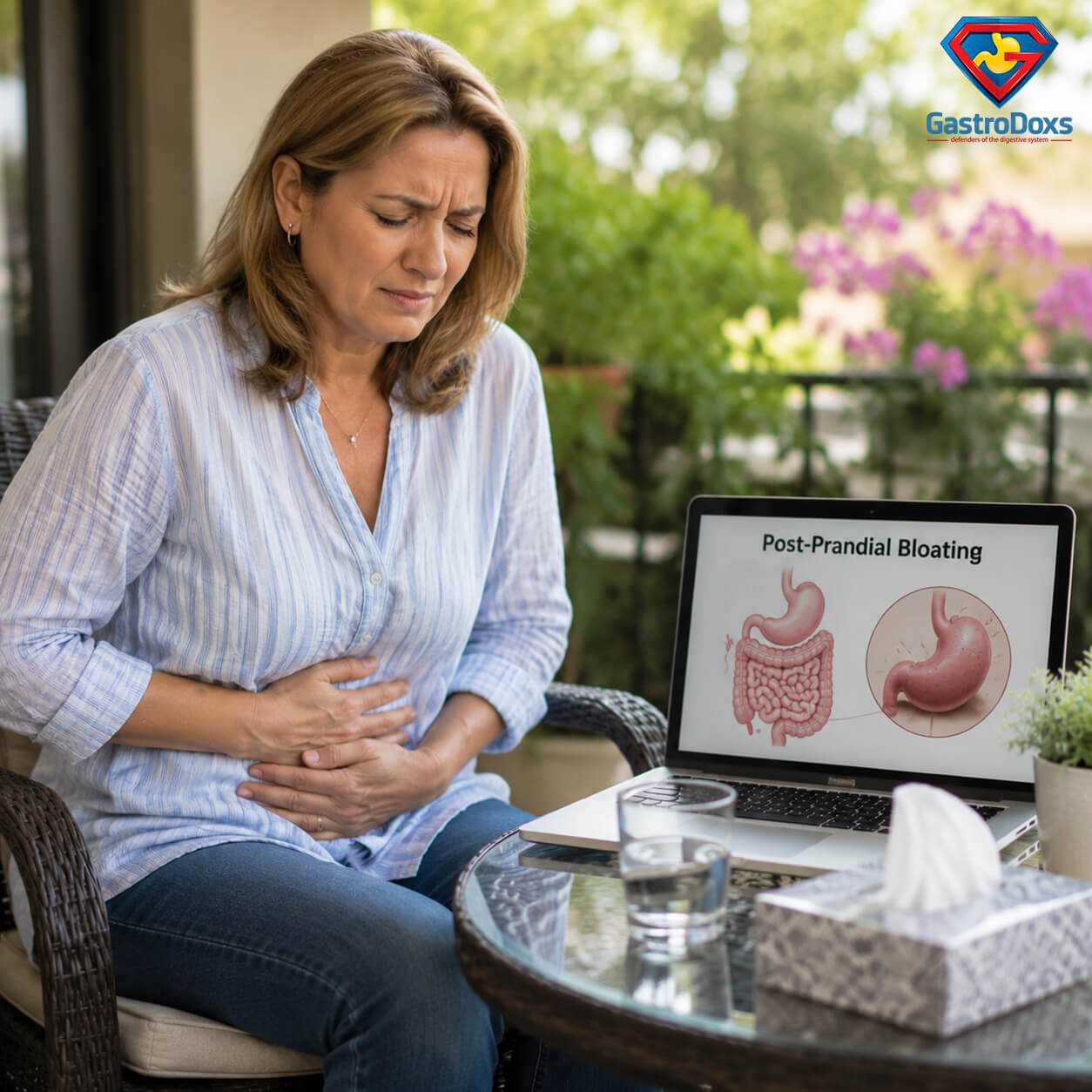 Post-Prandial Bloating symptom guide