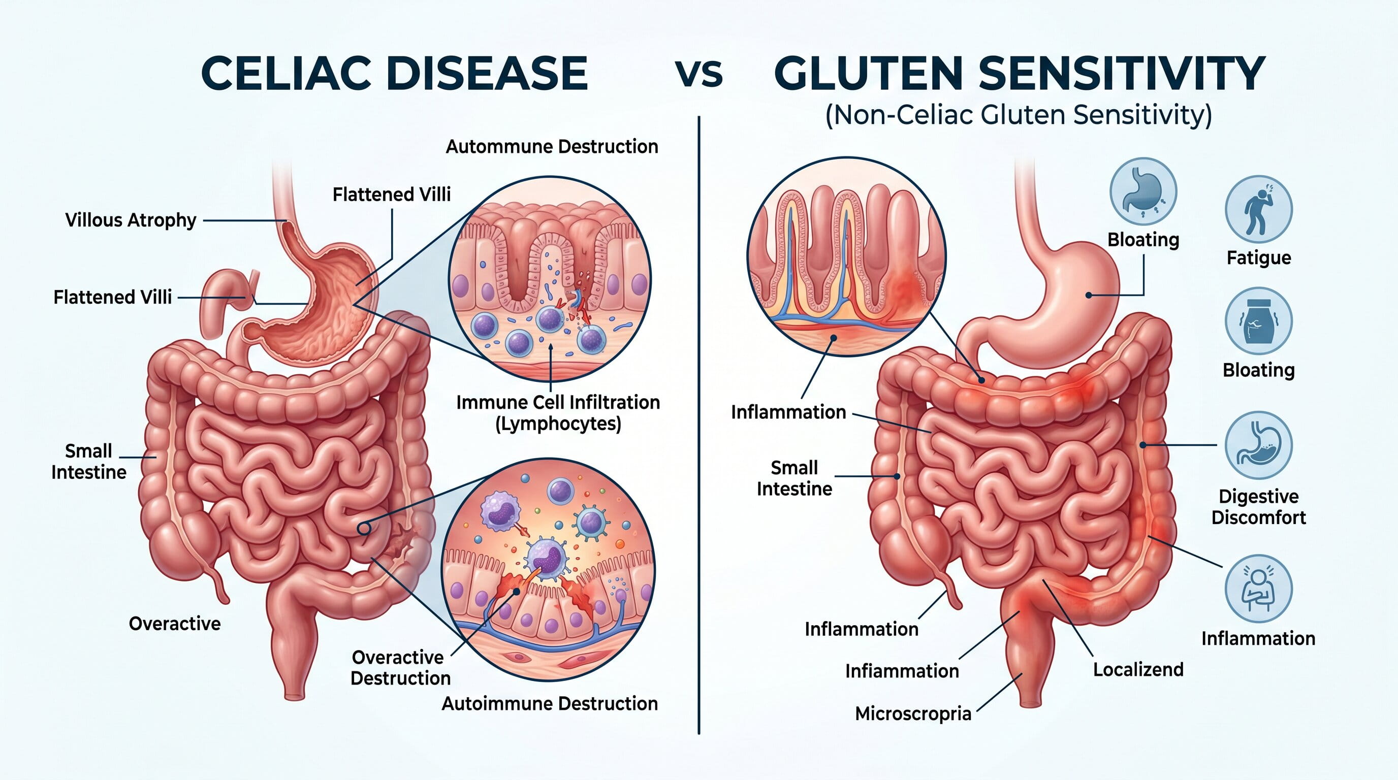 Celiac Disease vs Gluten Sensitivity: How to Tell the Difference