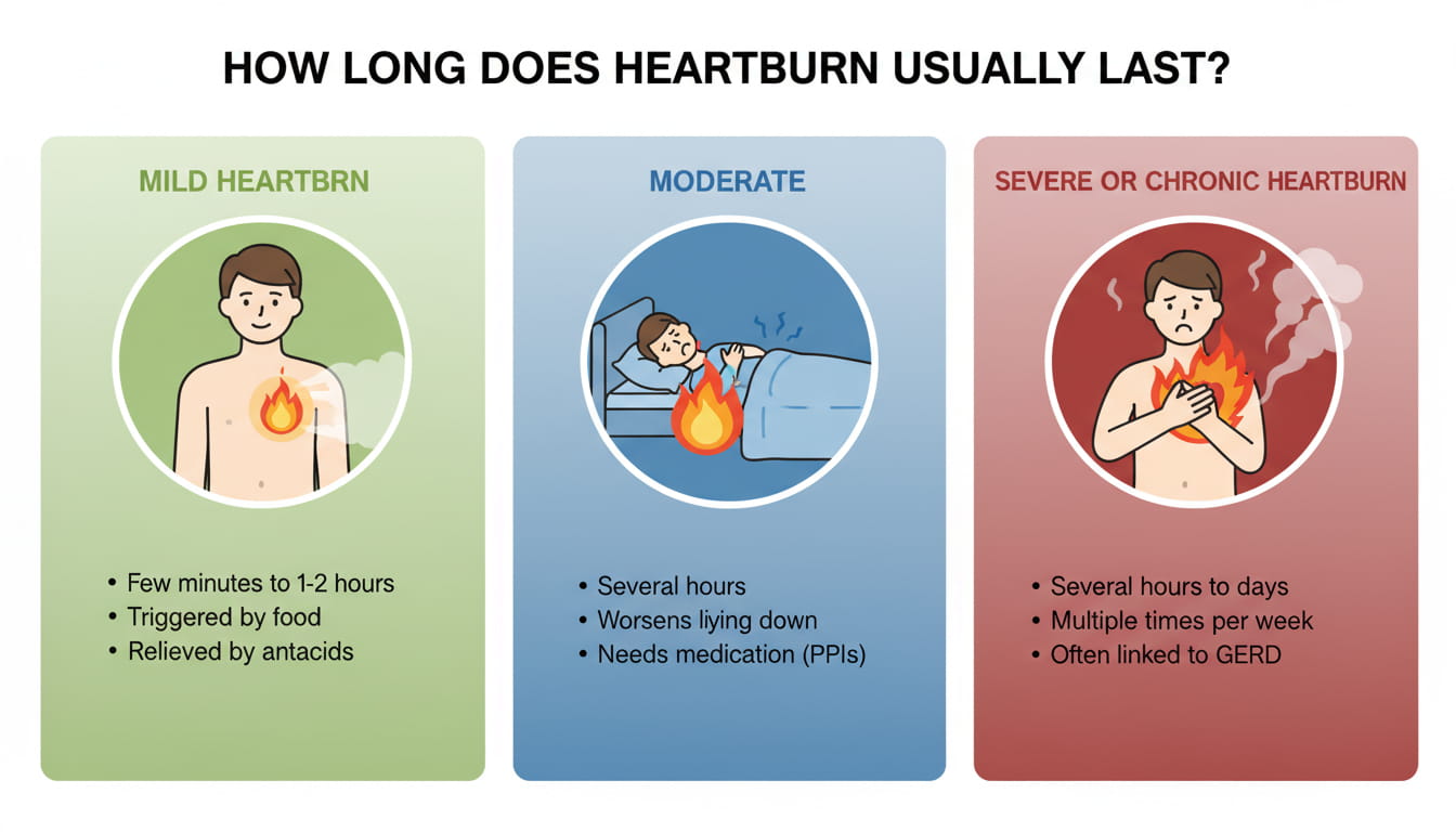How Long Does Heartburn Last? A Complete Guide for Cypress, TX Residents