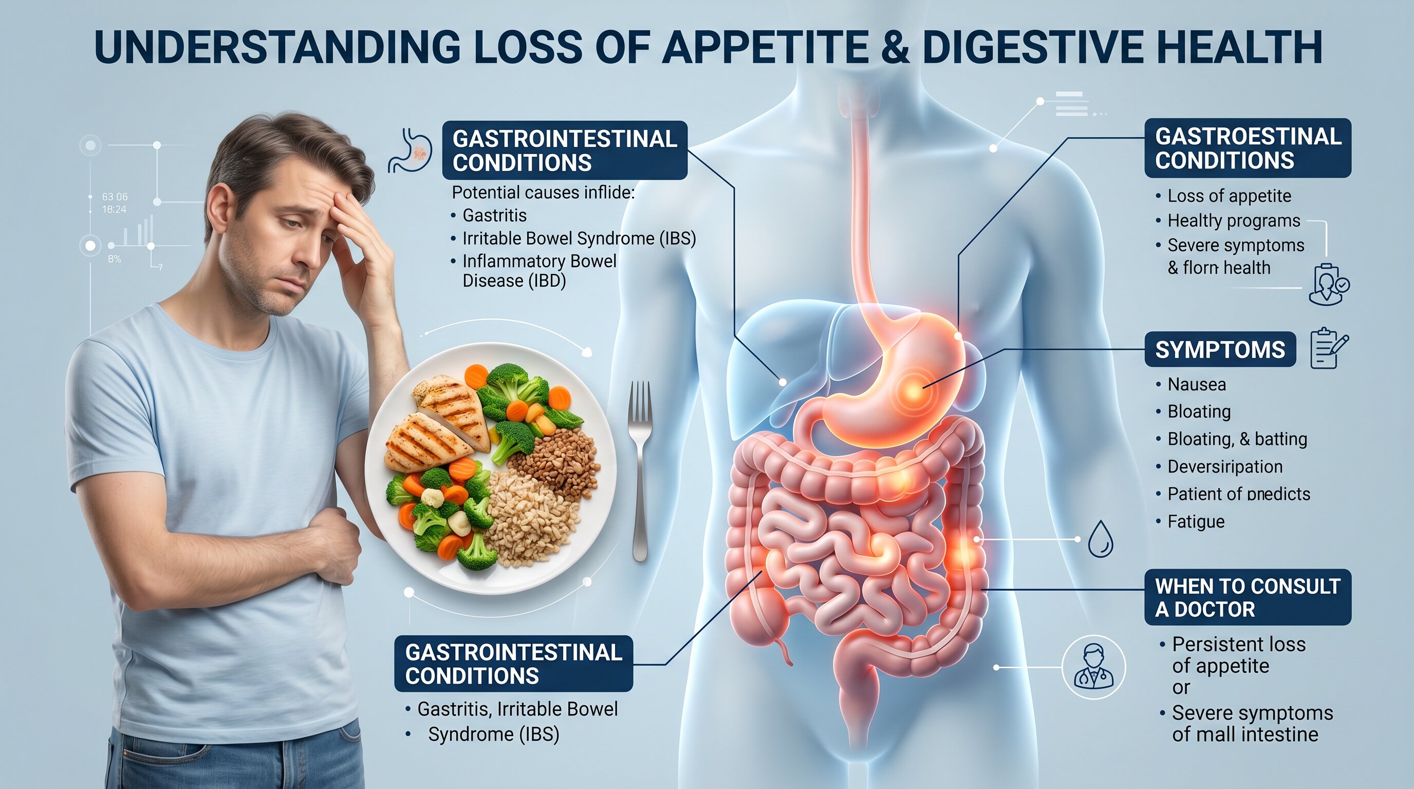 Loss of Appetite and Digestive Health: Common GI Causes Patients Should Know