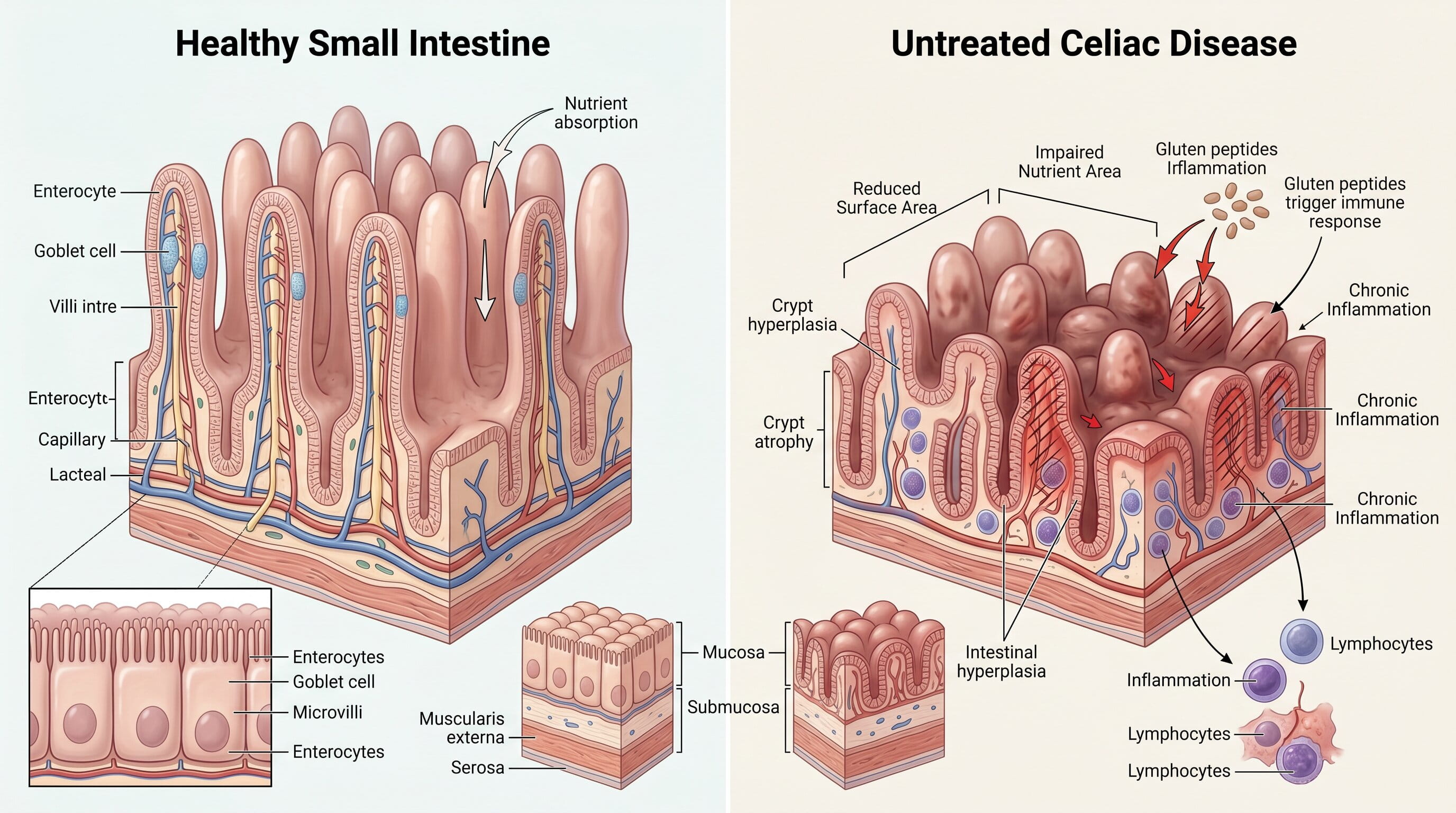 What Happens If Celiac Disease Goes Untreated?
